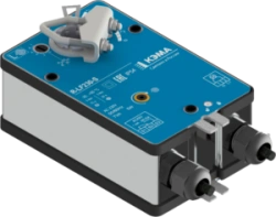 KEMA R-LF230-S2 actuator with 230V return spring with 5Nm torque, for ventilation air dampers.