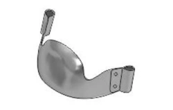 Metal contour matrices with locking fixing device No. 1.312(2)