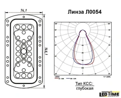 Ledtime LED lens L0054