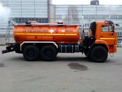 Tank truck NEFAZ-66052-A5, chassis KAMAZ-65115-A5, engine Cummins ISB6.7 E5300
