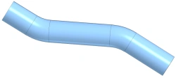 Inlet pipe 1201UR5XGW01A / 11.71.077.700.002