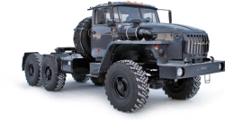 Ural 44202-60 truck tractor with "4320" type cab (Possible equipment: YaMZ: 236, 238, 239, 1205 and their configurations; clutch