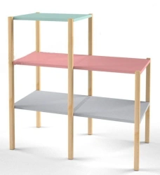 Modular toy shelving unit "Scandinavia" module 2, article number 56001-004