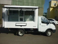 Truck with diesel engine mod. 3008AE on chassis GAZ 3302, 330202, 33023, 330232, 33027, 33027, 330273, 33025, 330252, 3