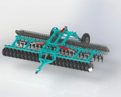 Folding BDM-6x2P disc harrow (Sura-6x2P folding).