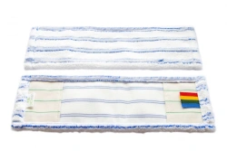 Flat Microfibre Mop with soft abrasive 40 cm