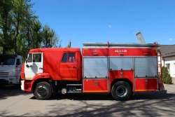 Fire tanker AC 4,0-50 (43253), type 4344-D5, modifications 4344G4 on the chassis of modifications 43253-G5