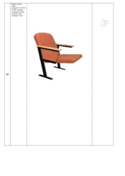 Armchair, brand "Fit", size:515×510/700×884, seat cushion thickness economy 55 mm/standard 75 mm