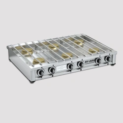 Gas cooker PRG-IIA-6M "Slim"