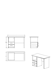 Table with drawer (103.2J.N series)