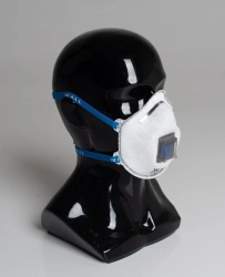 Respirator Medical WALL CUP 95HK+A R D FFP2 with exhalation valve, with additional protection against organic gases and vapours.