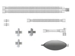 Respiratory devices for joint use with anaesthetic and resuscitation equipment, version: a