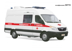 Class "A" class ambulance type 28575, modification 285751. Base vehicle Sollers Atlant M209