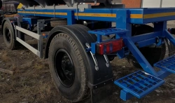 Trailer Novus Trailer 98772-20, 98772-30 with pneumatic or spring suspension, working brake system with ABS (EBS), cones (slidin