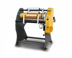 Semi-automatic rewinding machine for polyethylene film rewinding SAR-600