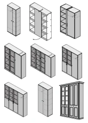 Wardrobe cabinet