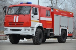 Foam extinguishing vehicle APT (2,0-3,5)-?, type 58815K43502, modification 58815D on chassis KAMAZ-43502-D5