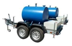 Mobile unit for fuel pumping and cleaning from mechanical impurities and water