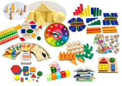 A set of didactic games and aids for the formation of elementary mathematical concepts