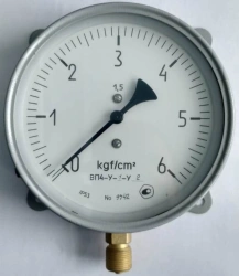 Vacuum gauge indicating VP4-U-2