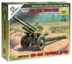 Assemblage model "Soviet 122 mm howitzer M-30"