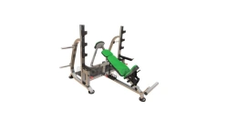 BP - 012 Adjustable inclined bench with safety stops and partner stops