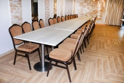 Wooden furniture for dining room and living room