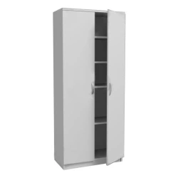 Metal-framed document cupboard