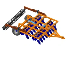 Modular disc harrow BDM-3,2x4PM