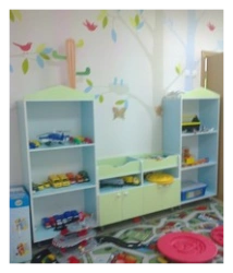 Shelving unit for boys art. S.06.61