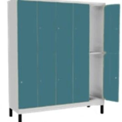 Locker room cupboard
