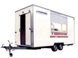 Mobile dental cabinet KSP-01-P-R-Z