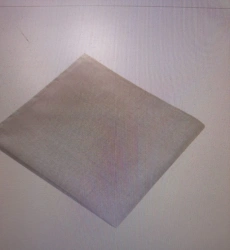 Table napkins of synthetic fabrics