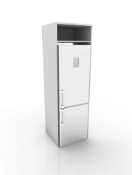 Refrigerator cupboard, 302-002-1, 656x600x2100