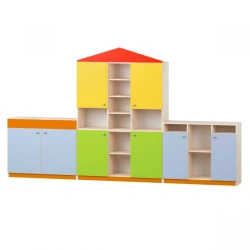 Shelf for toys "House" (section 2)