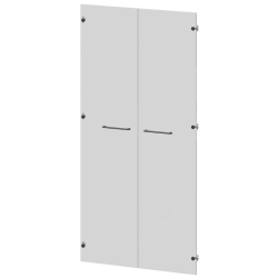 Glass doors KZF-48S (set of 2 pcs.)