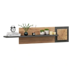 Fiji LD.659030.000 Hanging shelf (Oak Gold/Antracite)