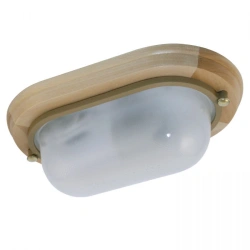 1005501032 "Terma 1401" Oval small NBB 03-60-021 IP 65 matt / body lime wood IS Luminaire