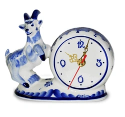 Capricorn table clock porcelain 993023010