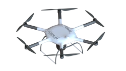 Unmanned aerial system with unmanned aerial vehicles "Supercam X6M2"