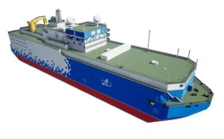 Modernised floating power unit of project 20871