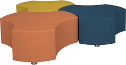 Modular pouf "SOTY"