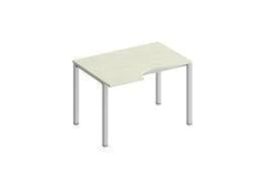 Ergonomic table on a metal frame DAMINART trade mark