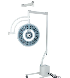 Medical mobile luminaire with emergency power supply adjustable "EMALED 602 AP" (surgical)