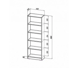 Shelving unit (SZh 1)