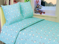 Garment linen articles of the 1st layer for children (including up to 1 year old) and teenagers: bed linen in sets (duvet cover)