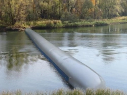 Water-filled sleeve dam (WFD)