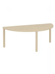 Children's semi-circular table 460 / natural wood