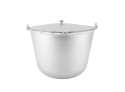 Kukmara TM 40L (uncoated) cast aluminium pot with aluminium lid