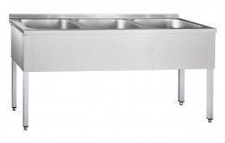 Collapsible three-sectional bathtub VMP-6-3-5 RH